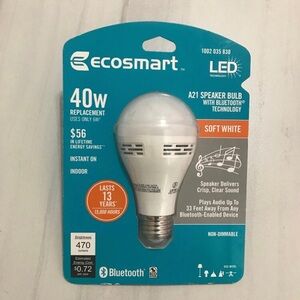EcoSmart LED A21 Speaker Bulb